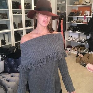 NWTs EXCLUSIVE to Intermix off the ShoulderSweater